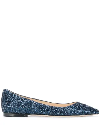 Jimmy Choo グリッター フラットシューズ 通販 - FARFETCH