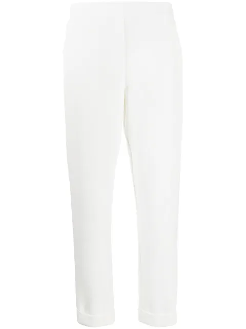 P.A.R.O.S.H. turn-up hem trousers