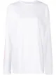 Image 1 of SJYP slogan-print cotton t-shirt