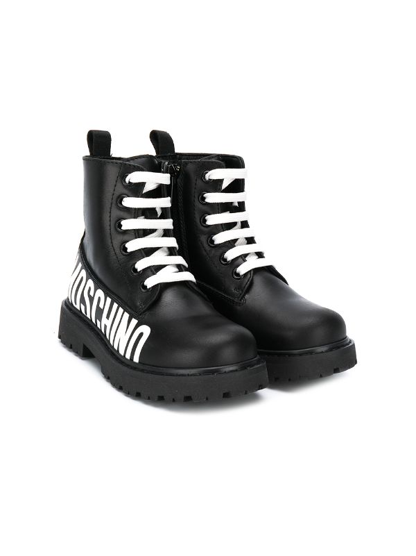 moschino kids boots
