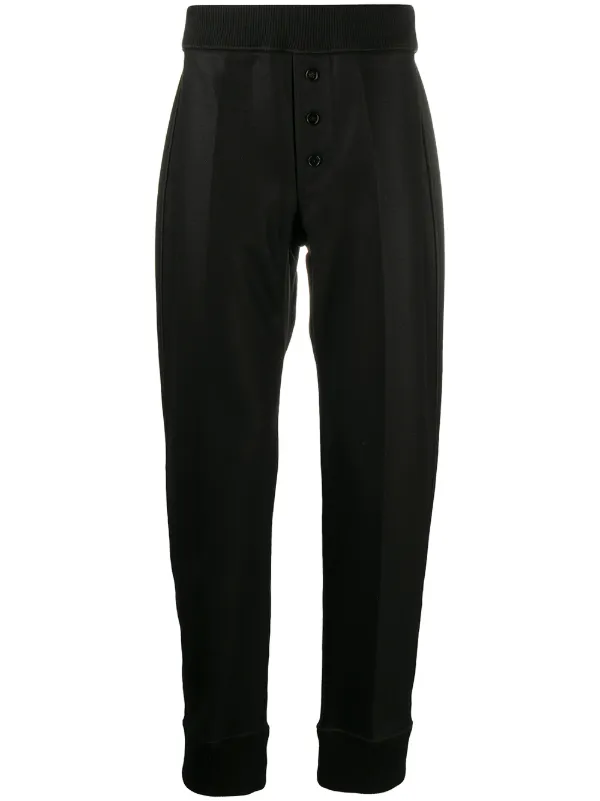 tapered leg track pants