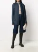 Rains hooded short-length raincoat
