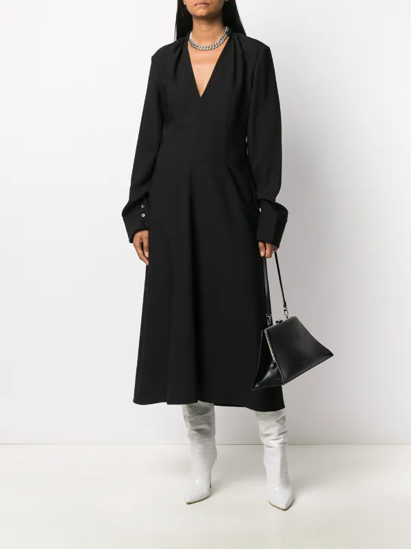 Jil Sander Vネック ドレス 通販 - FARFETCH