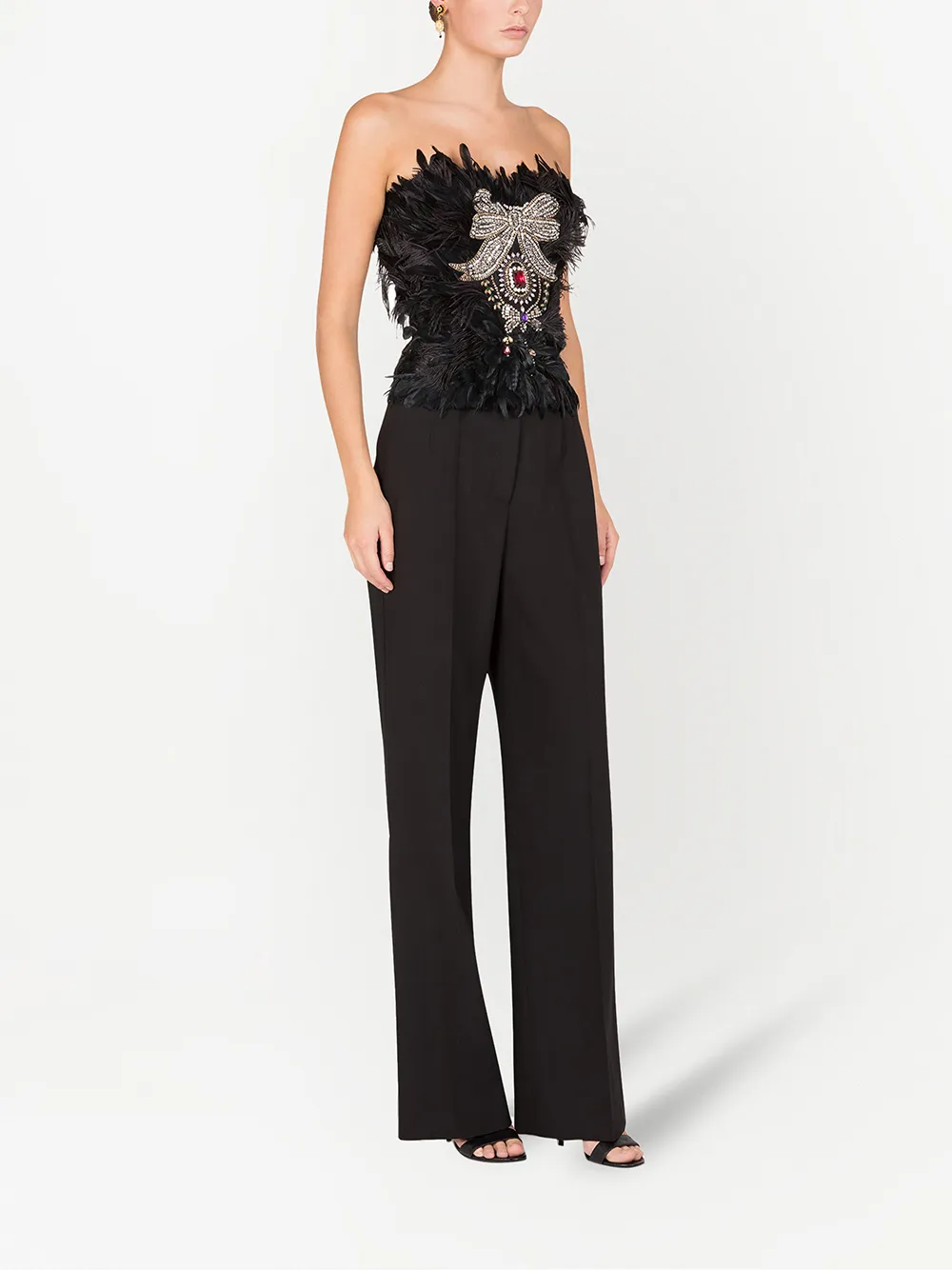 Dolce & Gabbana embellished strapless bustier | Vests & Tank Tops | Image 2