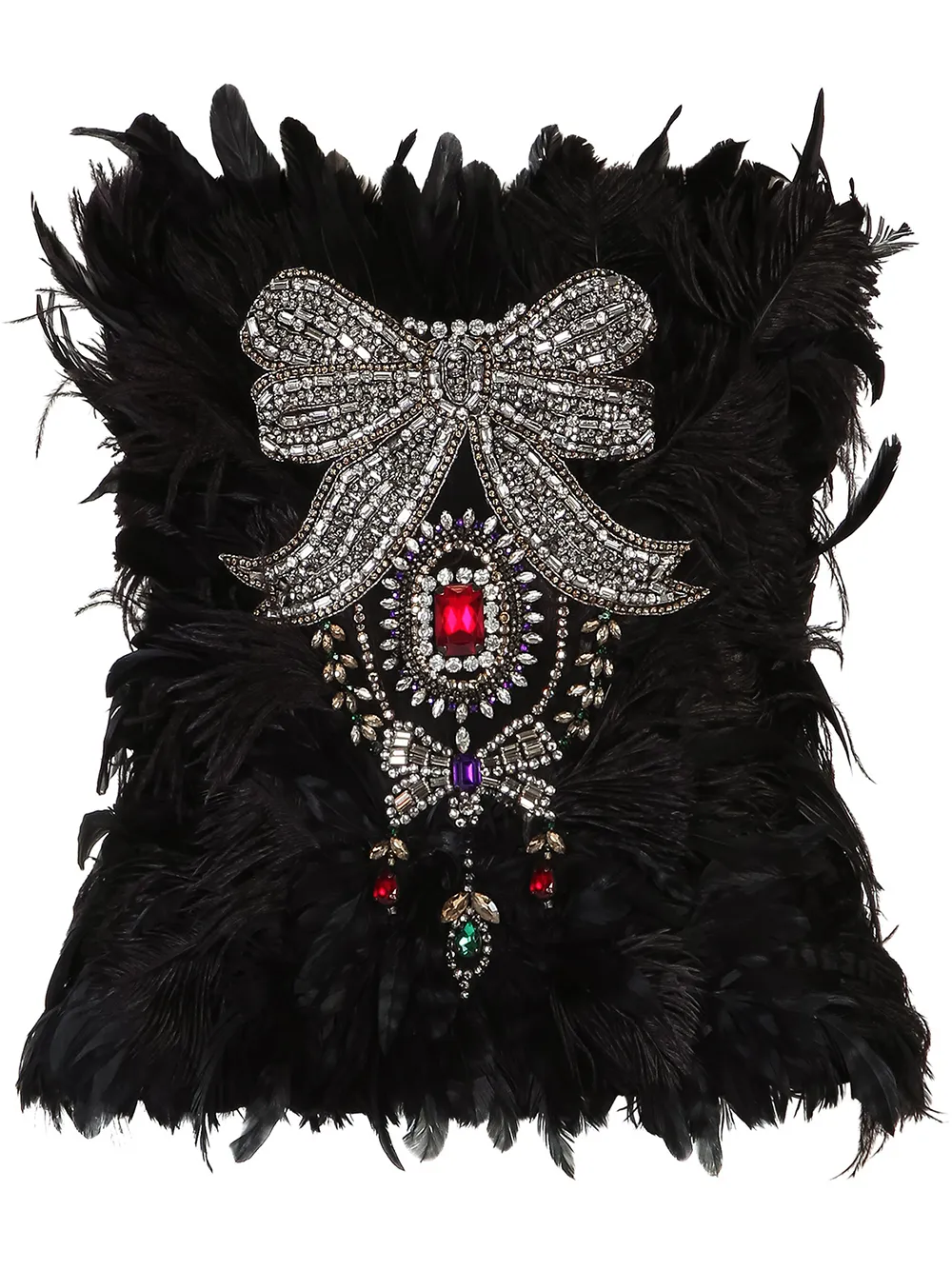Dolce & Gabbana embellished strapless bustier | Black | Image 1