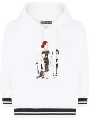 dolce and gabbana hoodie women's