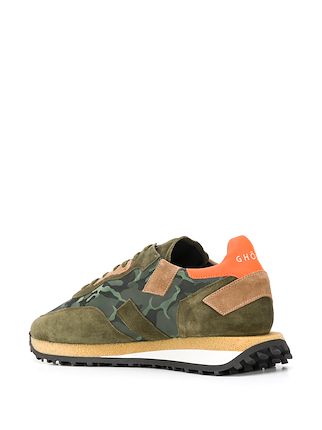 camouflage print panel sneakers展示图