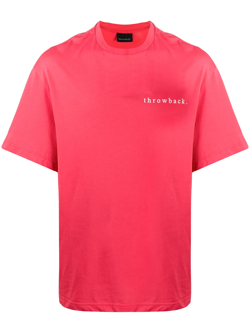 Throwback. T-shirt oversize - Rosso