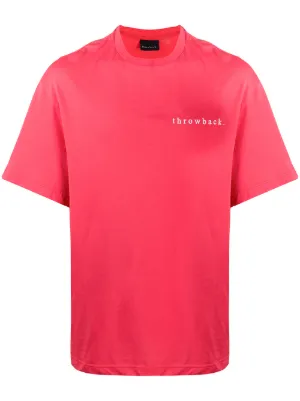 Off-White Camiseta Com Detalhe De Logo | Vermelho | FARFETCH BR