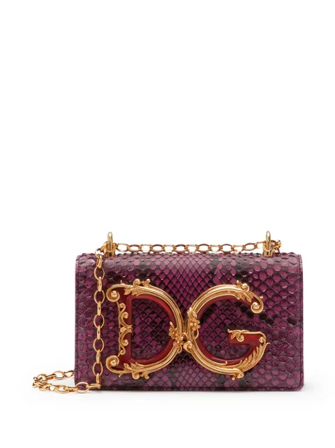 Dolce & Gabbana DG Girls leather phone bag