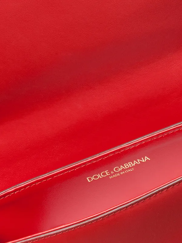 Dolce Gabbana DG Girls leather phone bag women Calf Leather Calf Leather One Size Red