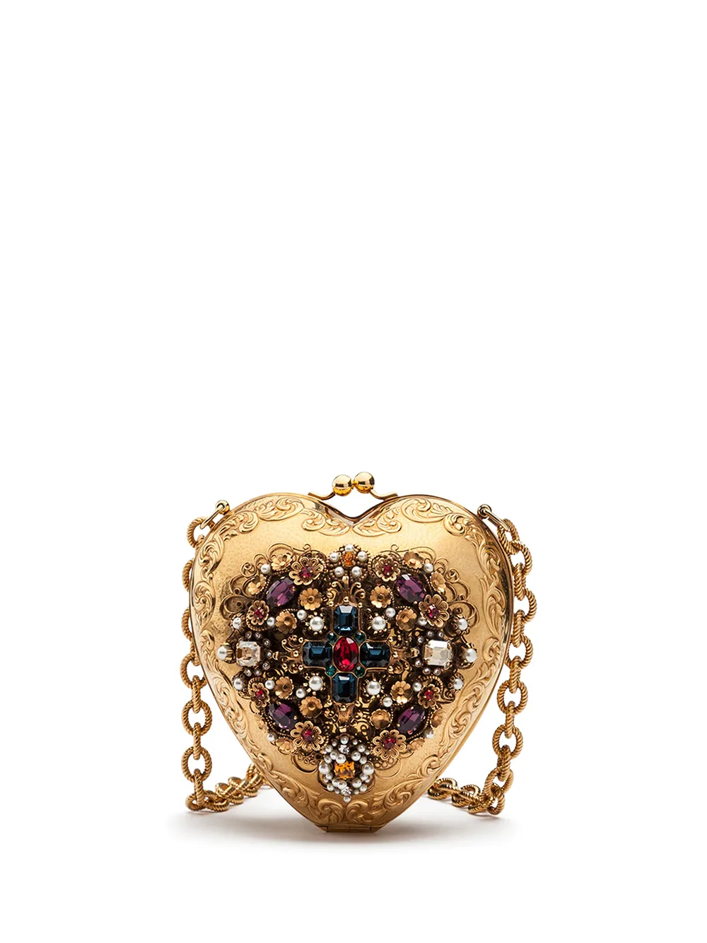 фото Dolce & gabbana сумка через плечо в форме сердца