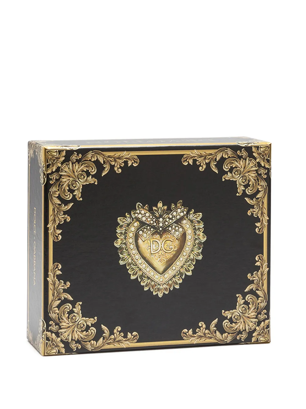 Dolce & Gabbana Devotion metallic crossbodytas Zilver