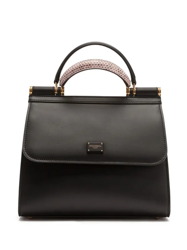 Dolce & Gabbana Small Sicily 58 Bag Handle | Pink | FARFETCH