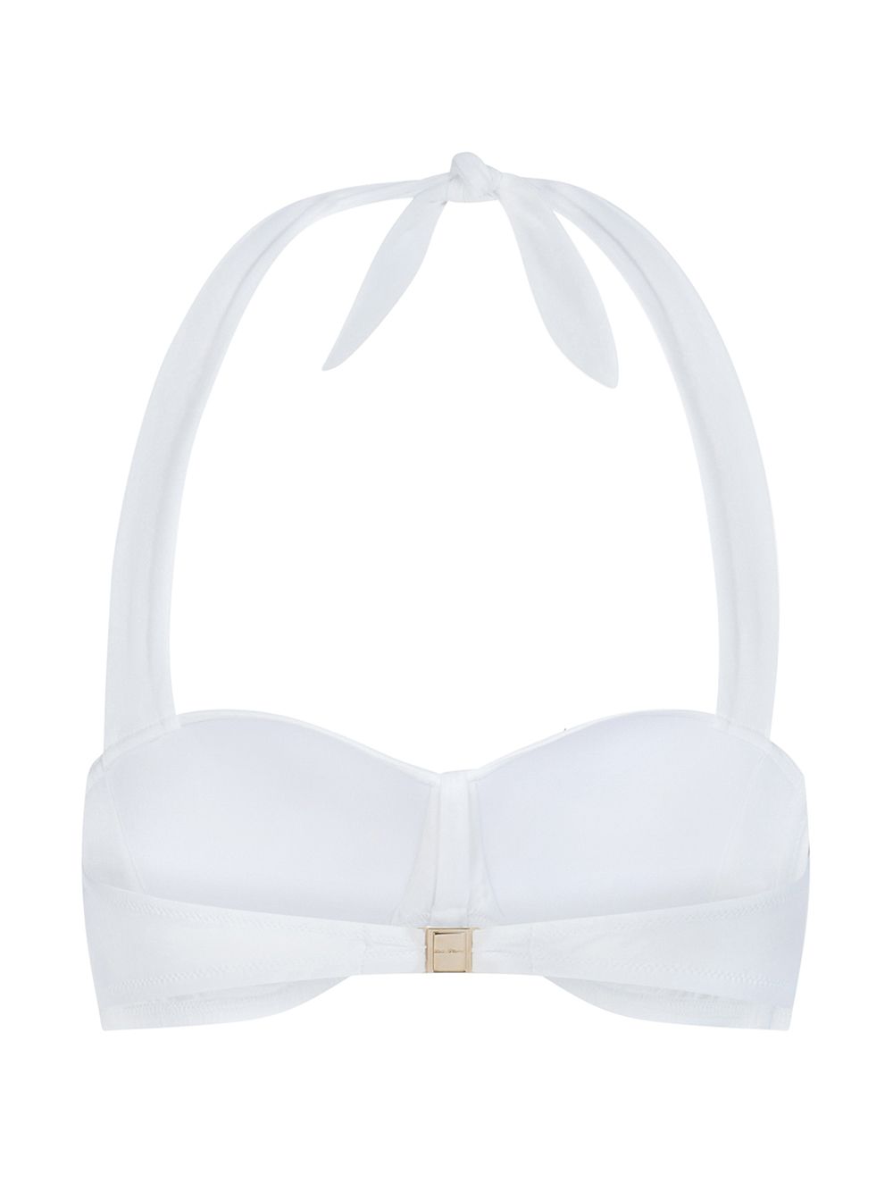 Dolce & Gabbana bandeau bikini top - White