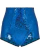 Image 1 of Dolce & Gabbana blue sequin shorts