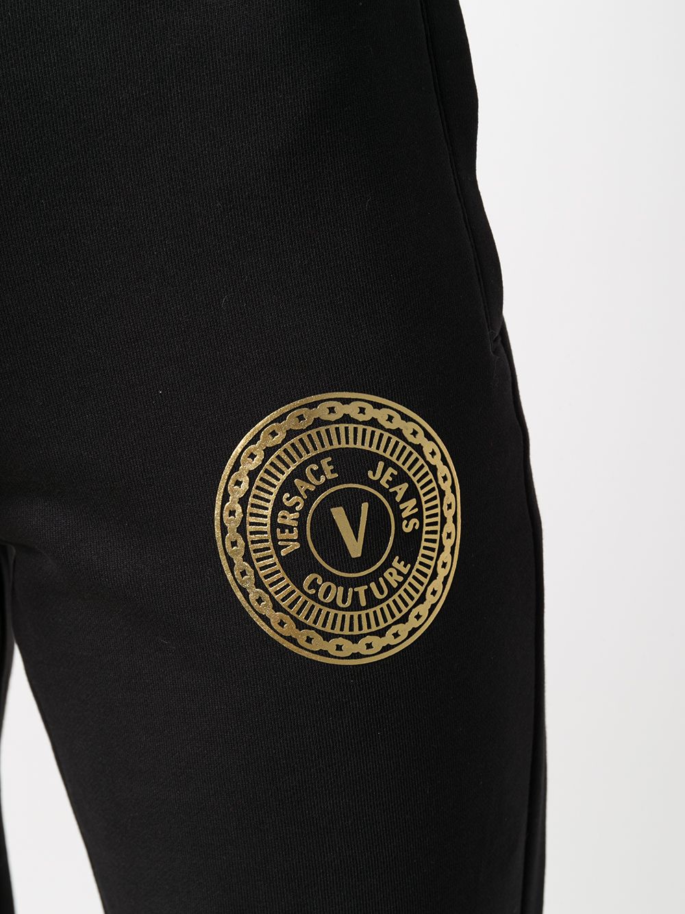 фото Versace jeans couture спортивные брюки с логотипом