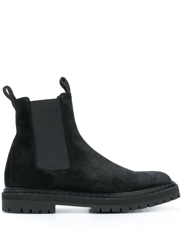 新品 OFFICINE CREATIVE スエード サイドゴアブーツ アンクル Officine Creative スエード アンクルブーツ 通販 - FARFETCH