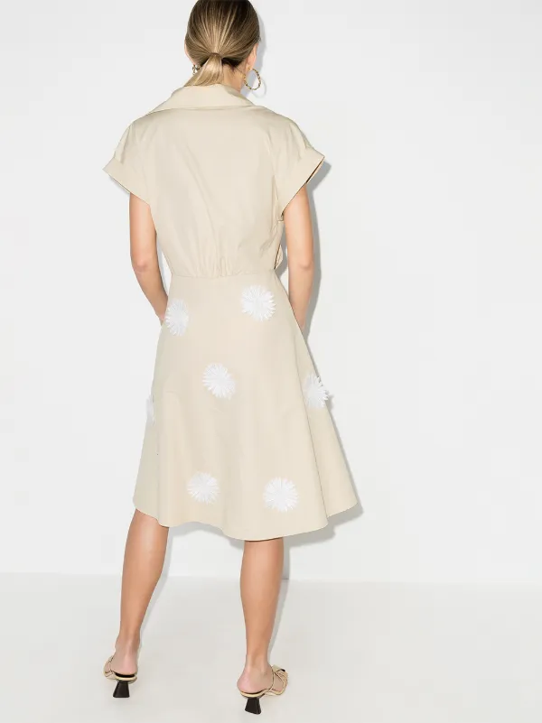 Silvia Tcherassi Paloma floral-appliqué 