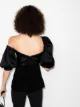 Silvia Tcherassi Bess one-shoulder blouse