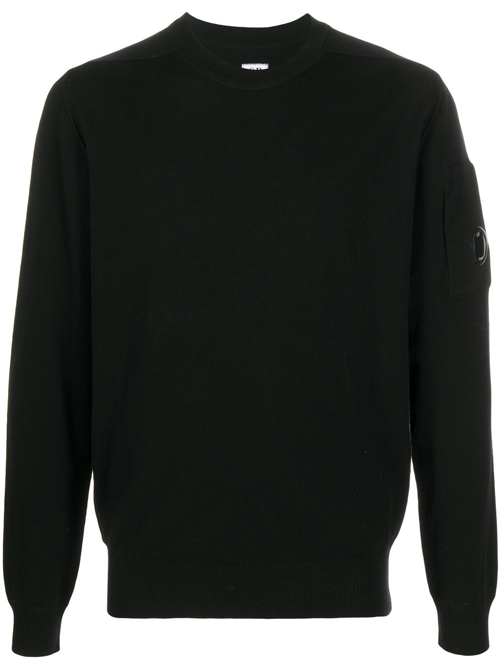 фото C.p. company goggle sleeve crewneck jumper