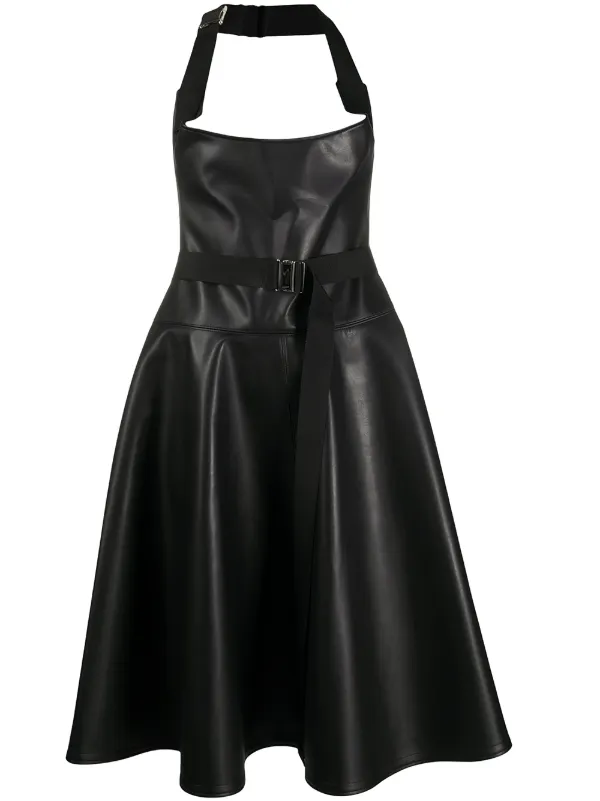 dungarees midi dress