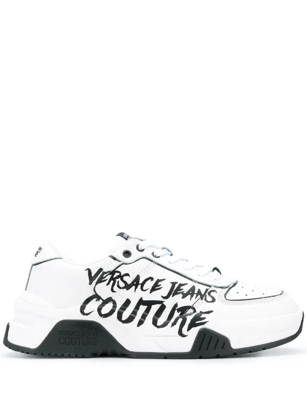 versace jeans couture trainers black