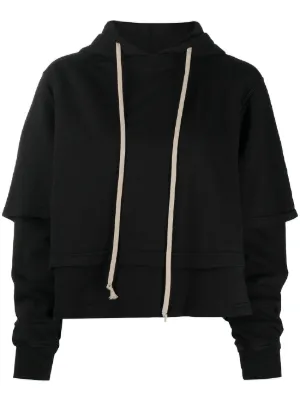 Hoodies från Rick Owens DRKSHDW Dam Farfetch Jackor från Rick Owens DRKSHDW Dam Farfetch
