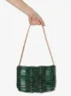 Aranaz Schultertasche mit Perlen