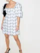 Image 2 of Silvia Tcherassi Valextra embroidered mini dress