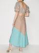 Silvia Tcherassi Blaine horizontal-stripe midi dress