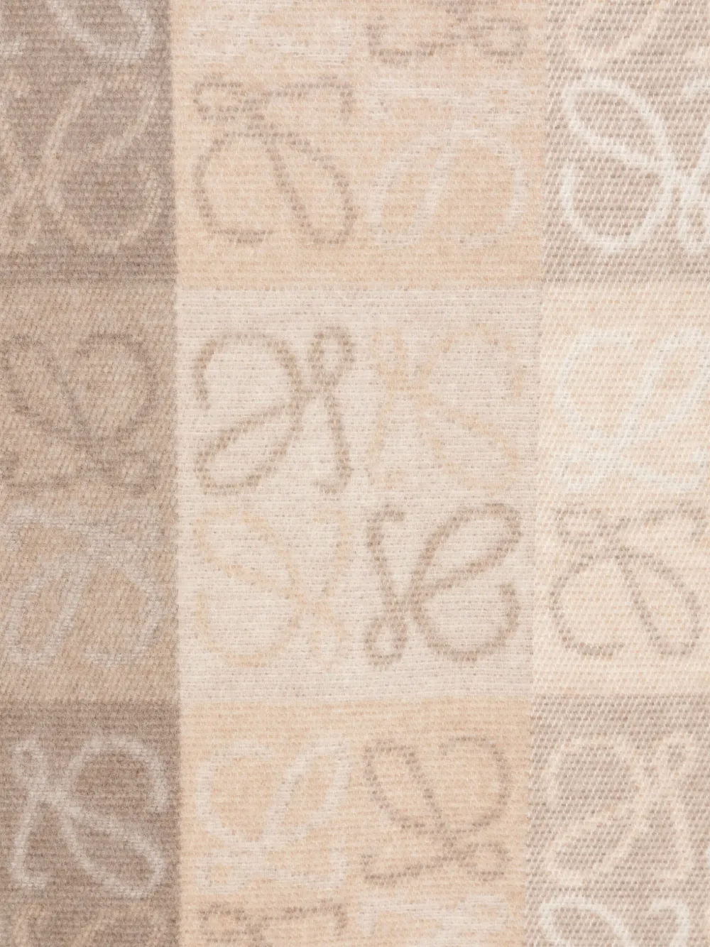 LOEWE 花字提花围巾 | Image 2