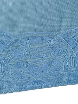 Tiger embroidered pouch bag展示图