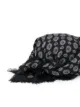 Saint Laurent printed scarf hat