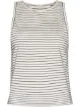 Image 1 of FRAME Le Mid Racer horizontal-stripe tank top