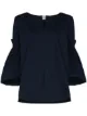 Image 1 of Silvia Tcherassi bell-sleeved cotton blouse
