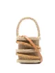 Image 1 of Aranaz beaded detail mini bucket bag