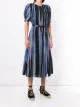 Altuzarra Gorman striped belted dress