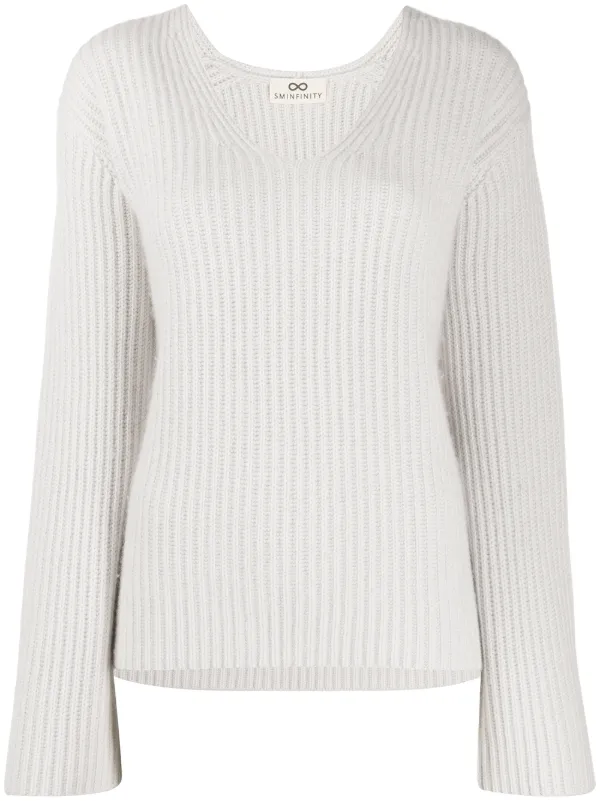 oversized knitted top