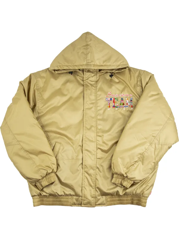 supreme team jacket