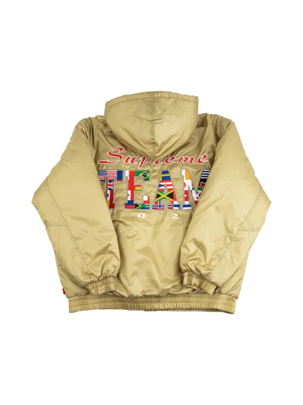 supreme team puffy jacket