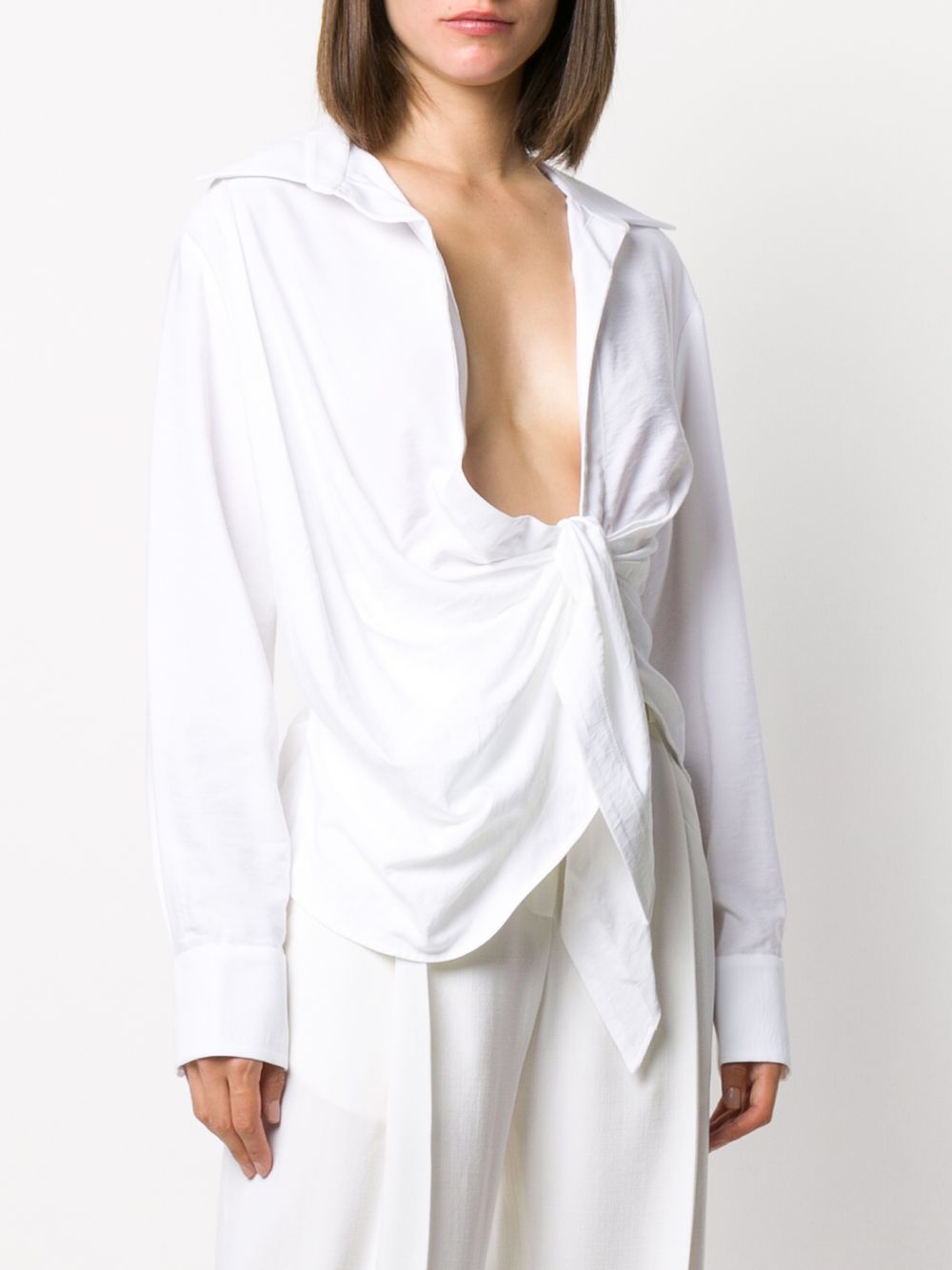 фото Jacquemus блузка la chemise bahia