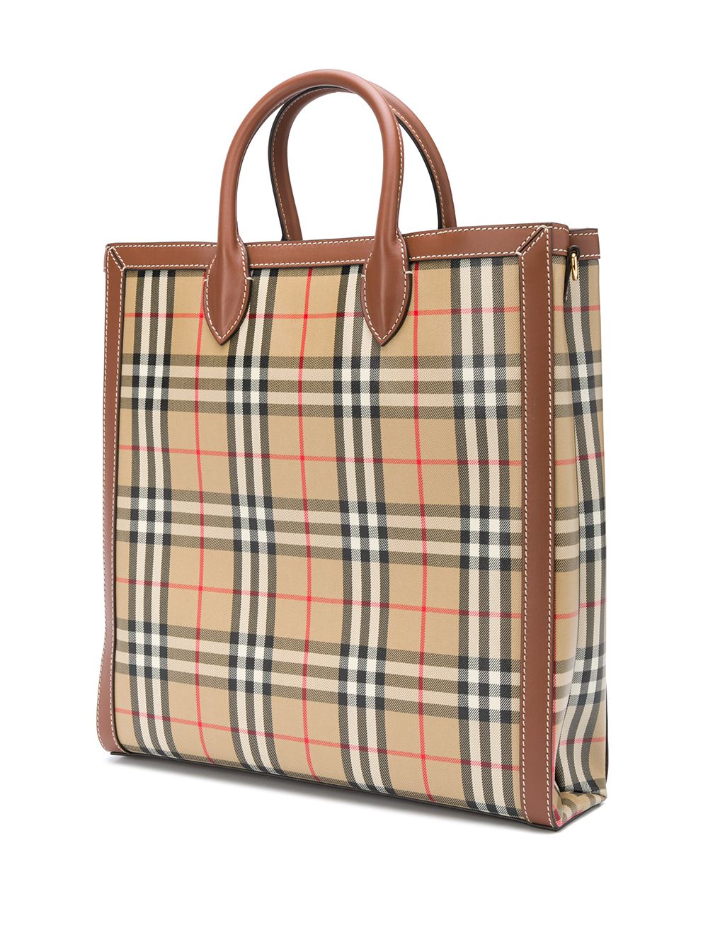 фото Burberry сумка-тоут в клетку vintage check