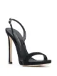 Image 2 of Giuseppe Zanotti velvet classic sandals