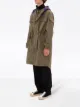 JW Anderson contrasting hood parka coat