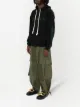 JW Anderson deconstructed fleece back hoodie