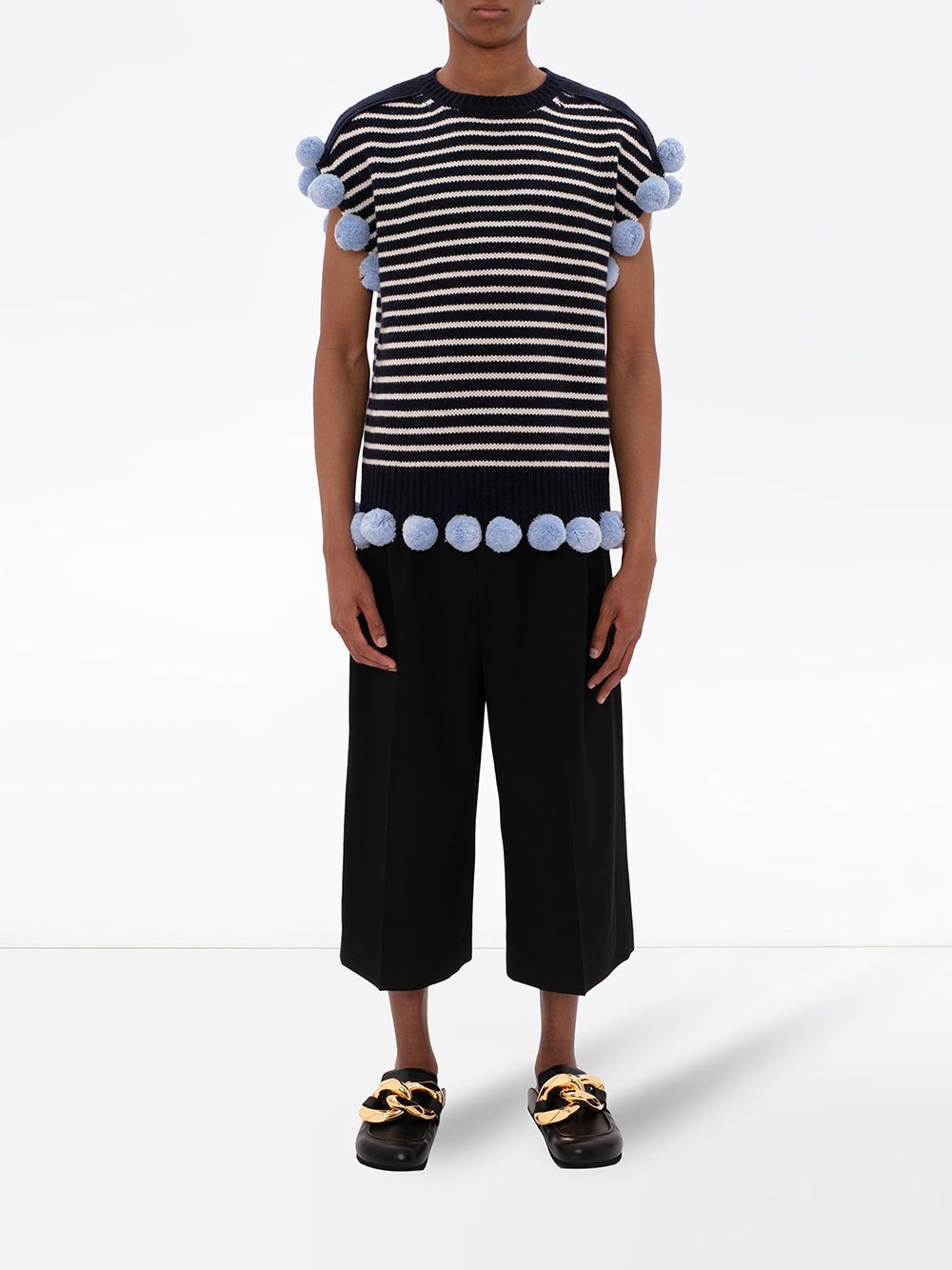 фото Jw anderson pom pom sleeveless jumper