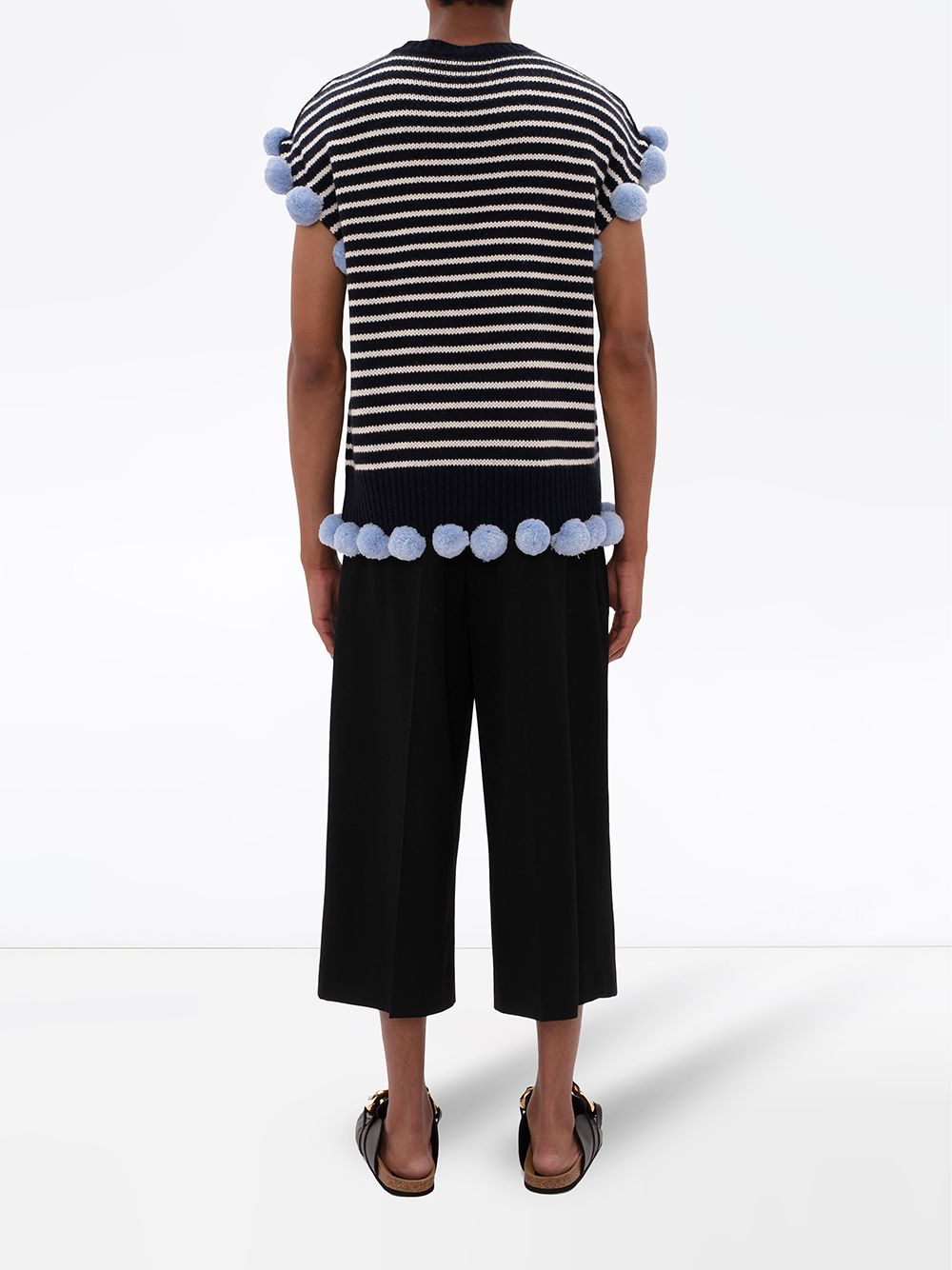 фото Jw anderson pom pom sleeveless jumper