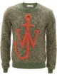 Image 1 of JW Anderson intarsia Anchor motif knit jumper