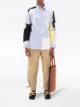 Image 2 of JW Anderson panelled Anchor appliqué shirt